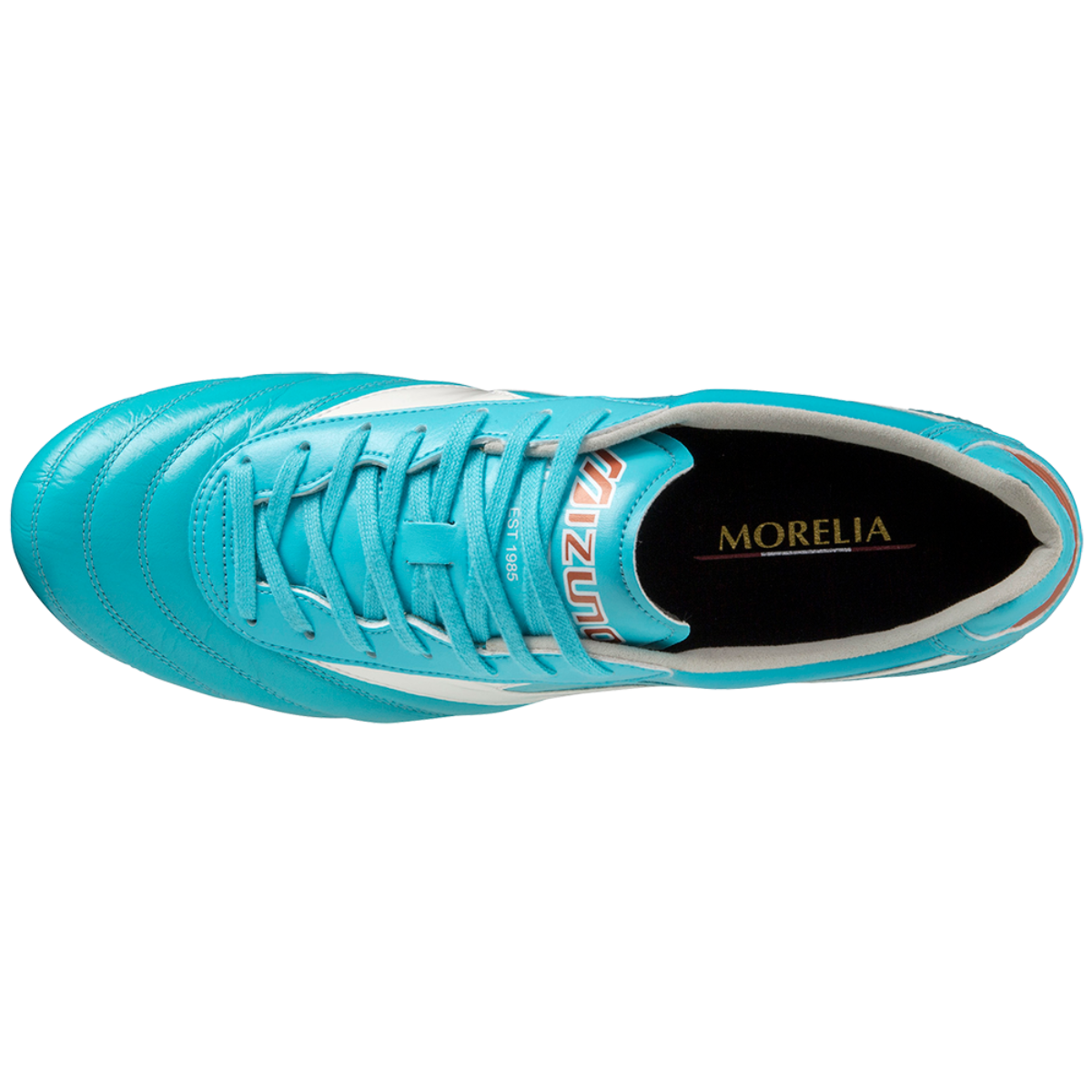 MORELIA II ELITE Blue Curacao / Snow White / Red Brown Satin