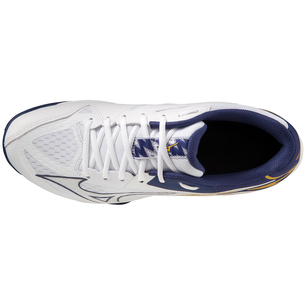 THUNDER BLADE Z UNISEX White / Blue Ribbon / MP Gold