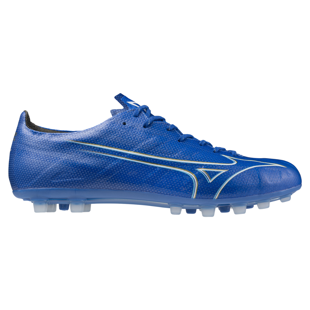 MIZUNO ALPHA α ELITE AG Laser Blue / White / Gold