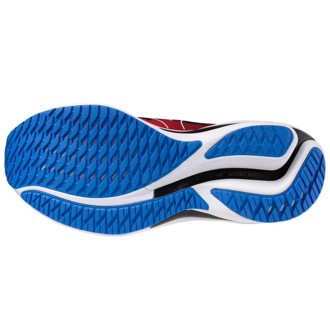 WAVE RIDER 28 UNISEX MIZUNO Ignition Red / White / Baseball Blue (ONI PACK)