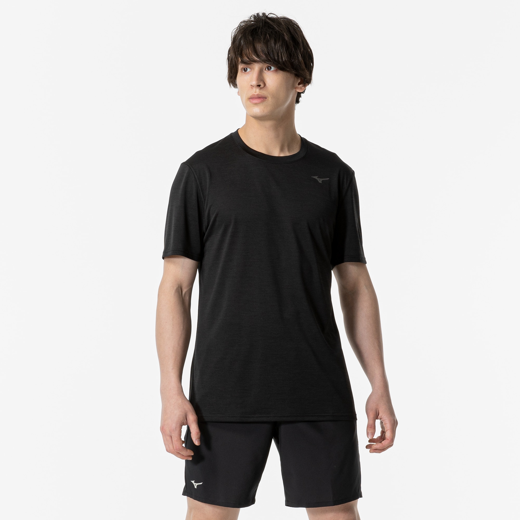 QUICK DRY TEE (AURORA) MEN Black