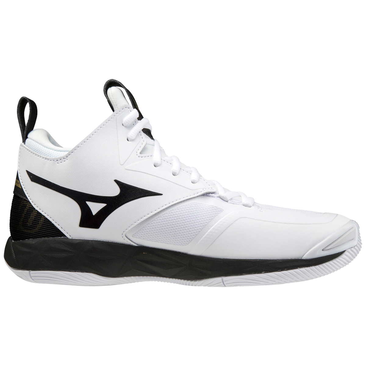 WAVE MOMENTUM 2 MID UNISEX White / Black / Gold