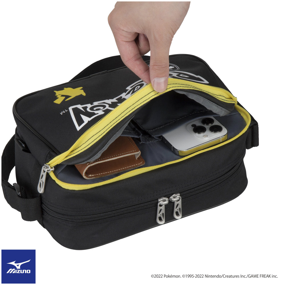 POKEMON SHOULDER BAG Black / Yellow
