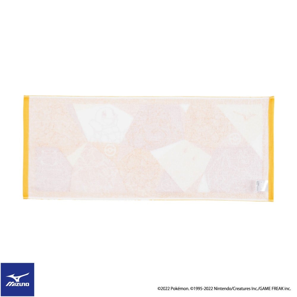 POKEMON FACE TOWEL Yellow / Orange / Deep Orange