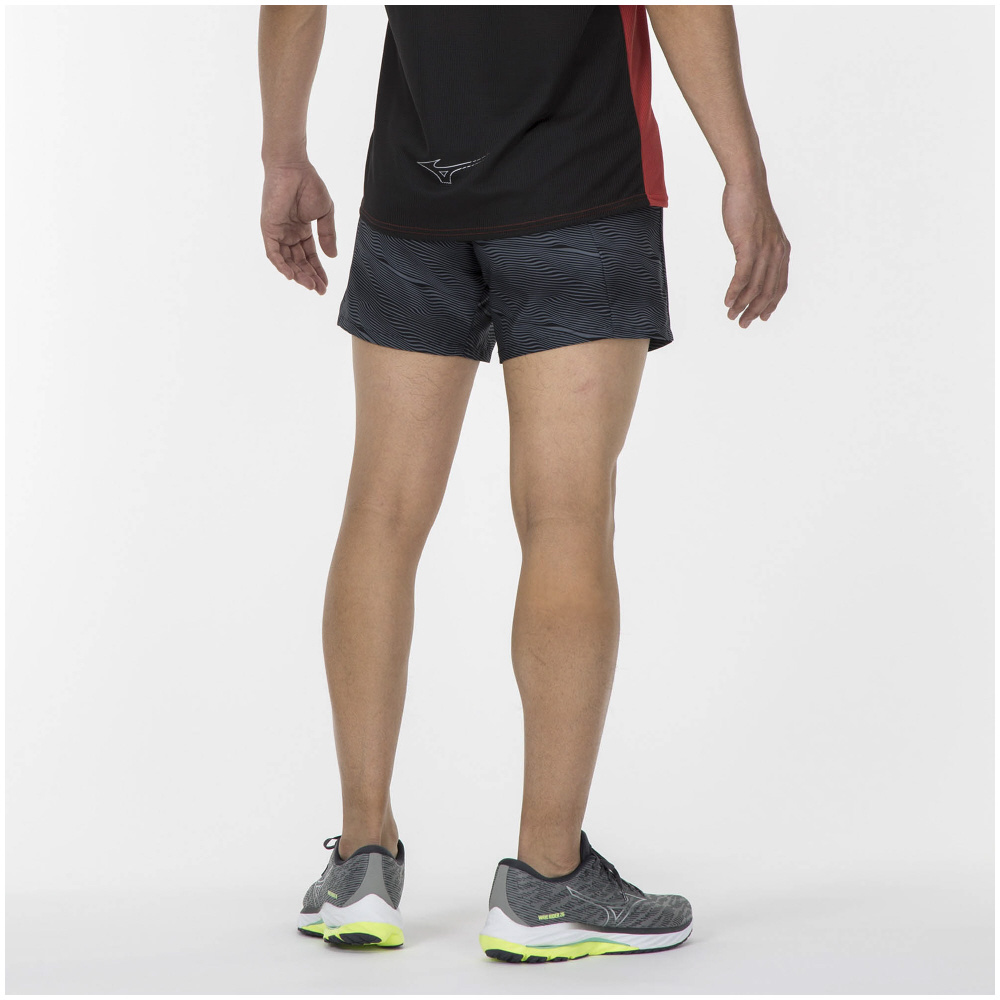 MULTI POCKET SHORTS GRAPHIC UNISEX (SLIM FIT) Black / Black