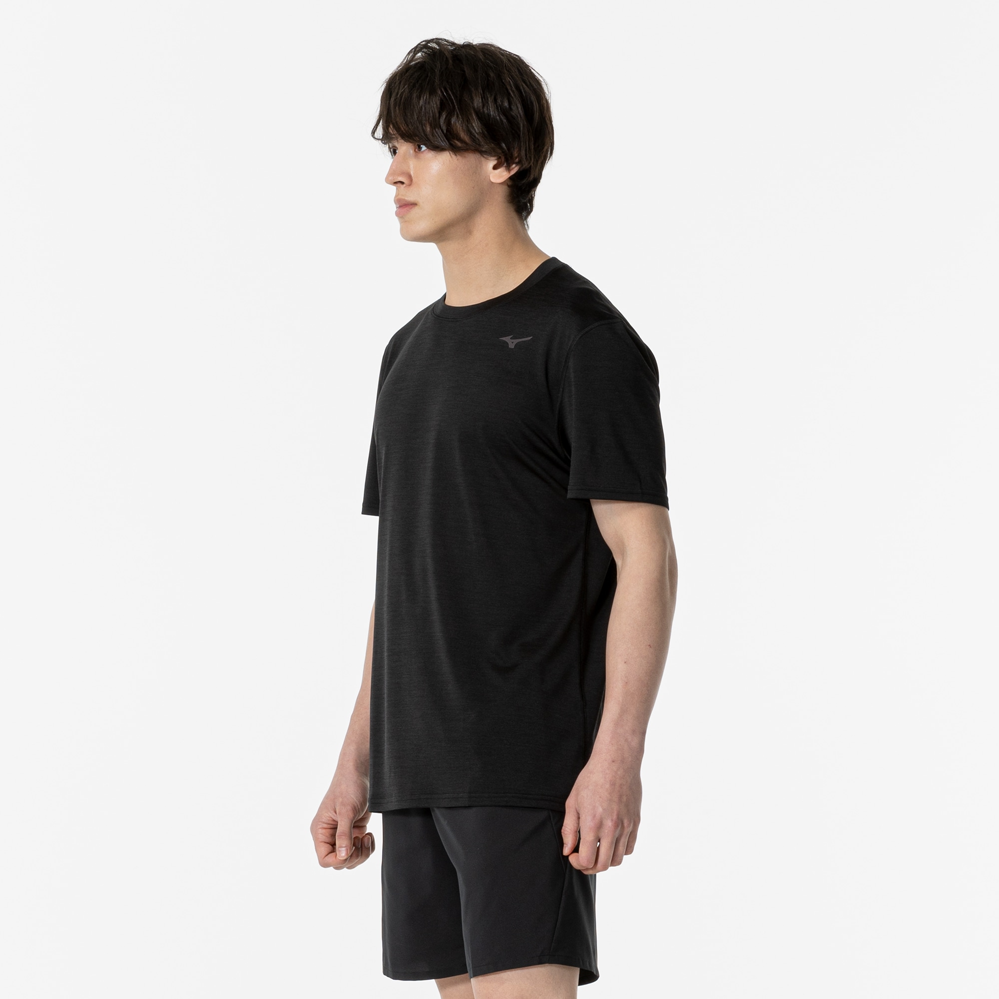 QUICK DRY TEE (AURORA) MEN Black