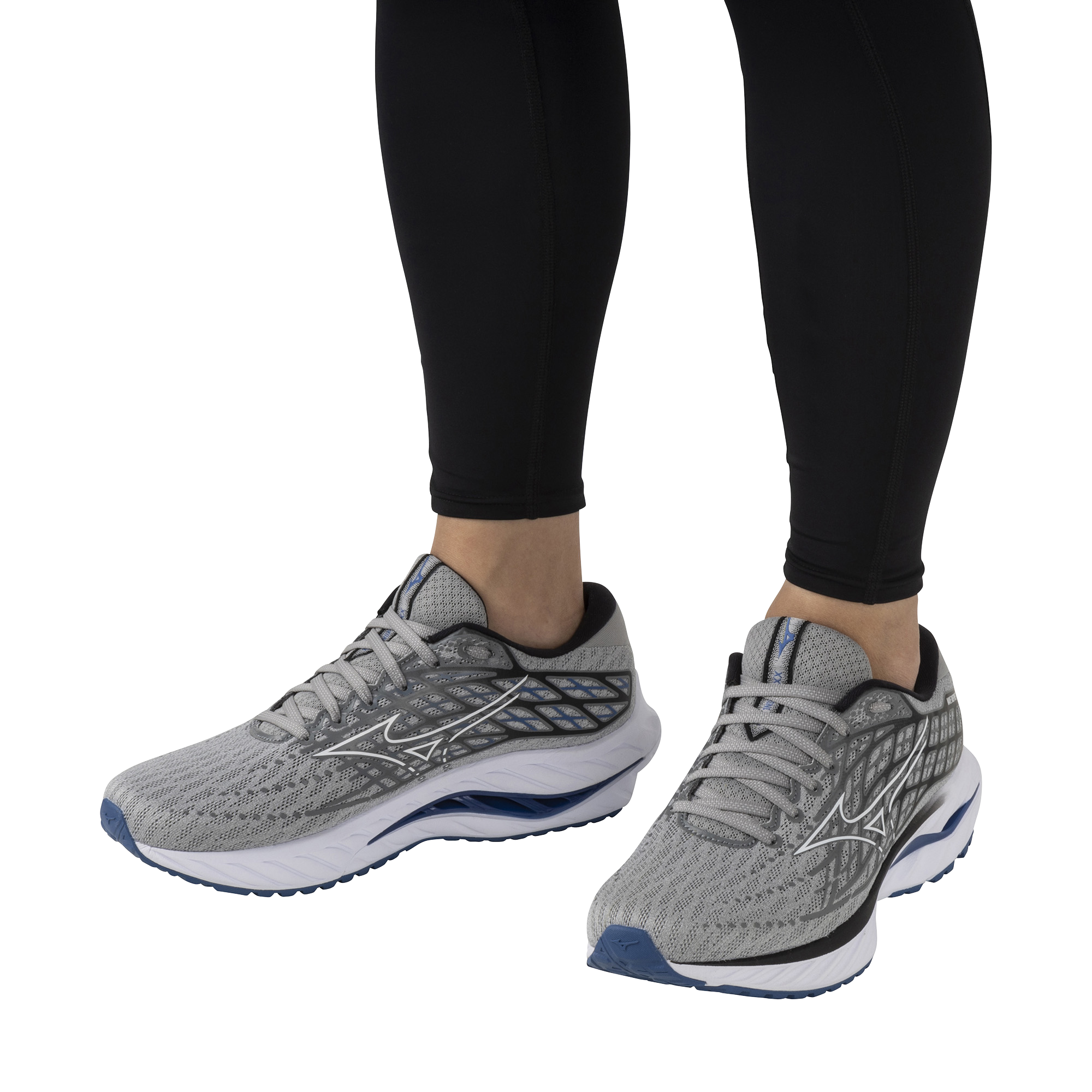 WAVE INSPIRE 20 2E WIDE MEN Harbor Mist / White / Federal Blue
