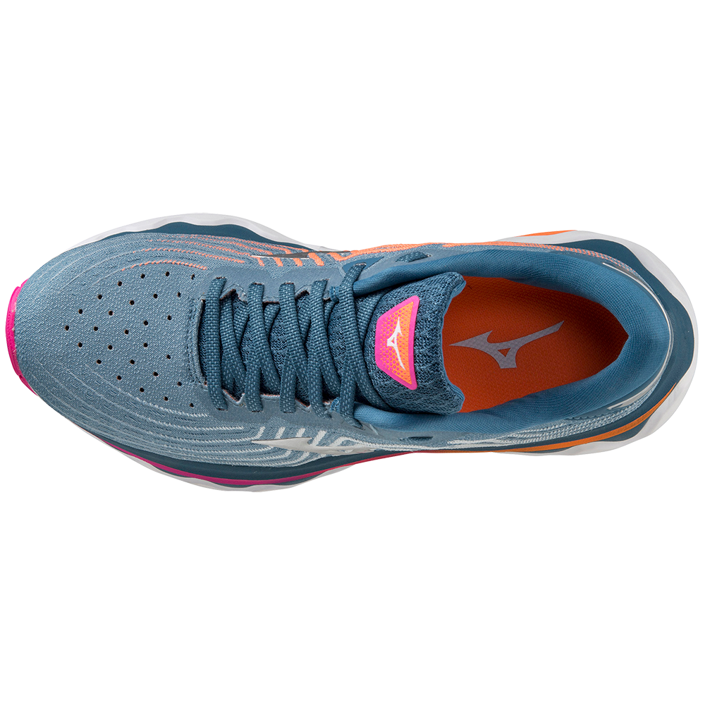 Mizuno wave best sale connect 4 silver