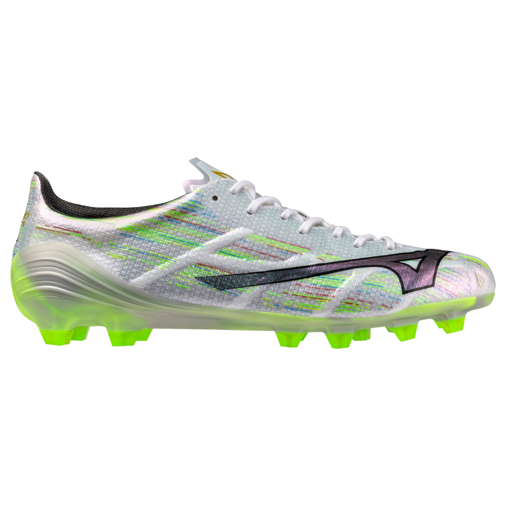 MIZUNO ALPHA α II JAPAN White / Silver Iridiscent / Black
