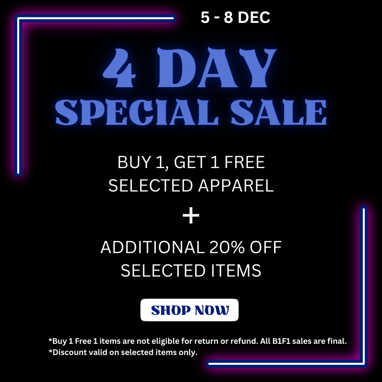 4 DAY SPECIAL SALE